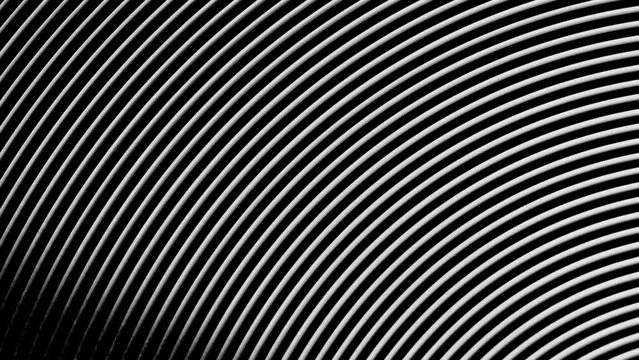 Metal spiral background. Spiral texture on metal surface.