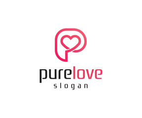 P Love Logo