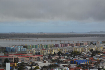 Concepción City , Chile , Bio bio river 
