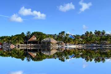 paradise island , caribbean sea