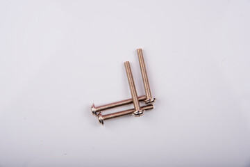 tapping screws made of steel.