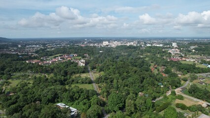 Taiping, Malaysia - September 24, 2022: The Landmark Buildings and Tourist Attractions of Taiping