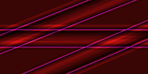 Abstract dark red background with purple lines