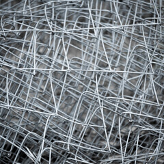 Abstract metal net, monochrome colors