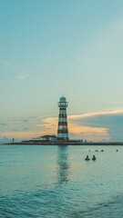 lighthouse on the coast