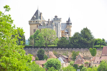 Fototapeta na wymiar Chateau de Montfort, Dordogne, Aquitaine, France