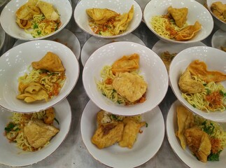 Preparation Indonesian food 