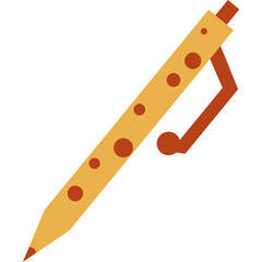 Pen vector icon write symbol isolated on white