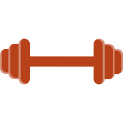 Dumbbell icon vector gym logo symbol isolated