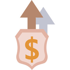 Money economy icon business investment web symbol