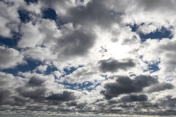 Fototapeta premium white clouds blue sky replacement 10