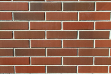red brick wall