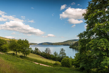 Schluchsee in the Black Forest, Baden-Wuerttemberg, Germany
