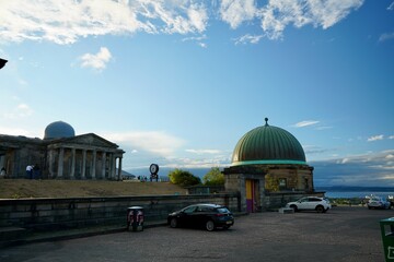 Obraz premium Edinburgh Scotland 2022 August