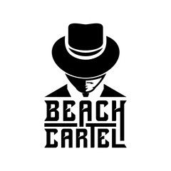 Cartel icon vector logo design