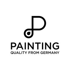 P Letter Logo Design Vector Template