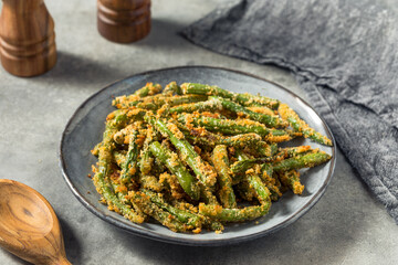 Homemade Baked Crispy Green Beans