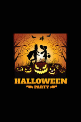 Halloween t shirt design