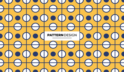 Colorful seamless pattern design vector