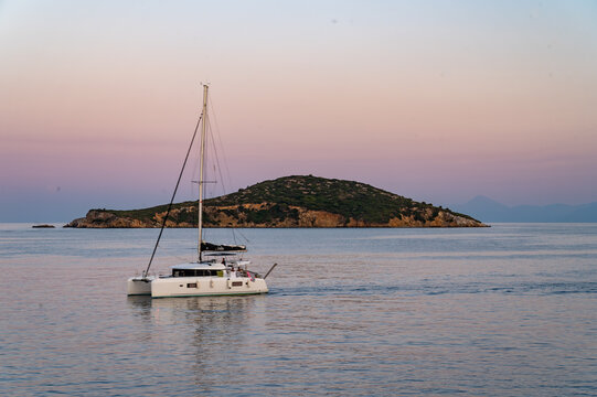 Skiathos sailboat
