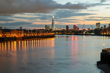 Thames River Sunset