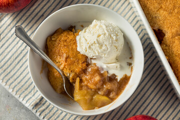 Homemade Apple Cobbler Dessert