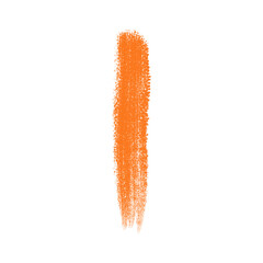 Orange Acrylic Painting Brushstroke