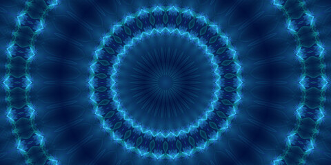 Hintergrund Mandala Fraktal für Druck Design und Websites