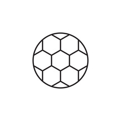 Obraz premium Ball Icon Vector Illustration Flat Design Trendy