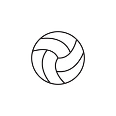 Ball Icon Vector Illustration Flat Design Trendy