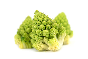 Fresh Green Broccoflower - Romanesco broccoli, cauliflower