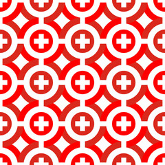 switzerland pattern design. abstract background. vector illustration