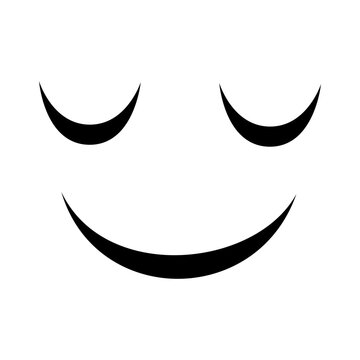 Smiley Face Icon Vector. Happy Face Illustration Sign. Laugh Symbol Or Logo.