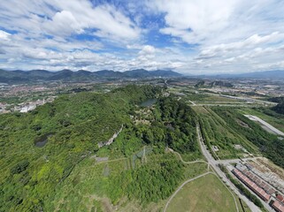 Ipoh, Malaysia - September 24, 2022: The Landmark Buildings and Tourist Attractions of Ipoh