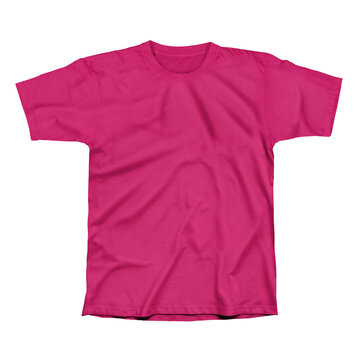 This Awesome T Shirt Mockup In Beetroot Purple Color, Is The Best Way To Capture The Attention Of Your Customers..