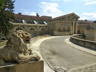 Obraz premium An architectural monument, Semashko Mud Bath. Essentuki, Russia.