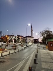 Fototapeta premium view of the town
