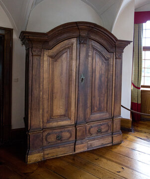 vintage wardrobe in the castle