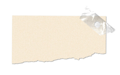 Ripped paper with shadow