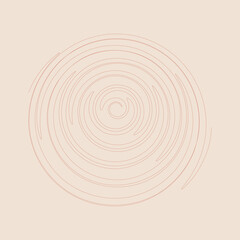 abstract circle swirl drop vector illustration