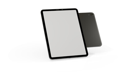 Fototapeta na wymiar Gadgets including smartphone, digital tablet and laptop, blank screen with
