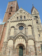 The Cathedral of Our Lady of Ribe is one of the largest Christian temples in Denmark