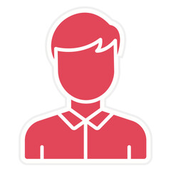 Character Male Icon Style