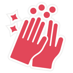 Hand Washing Icon Style