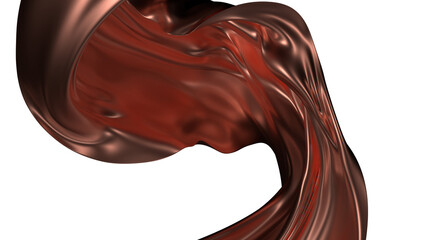 gold cloth texture. 3D rendering.