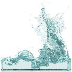 Fototapeta na wymiar splash fx liquid water fluid 8