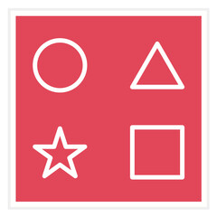 Shape Toy Icon Style