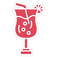 Cocktail Icon Style