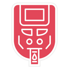 Glucometer Icon Style