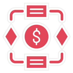 Project Budget Icon Style